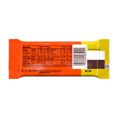Reeses Big Cup Stuffed With Reeses Pieces King Size Peanut Butter Cups Candy Pack - 2.8 Oz - Image 2