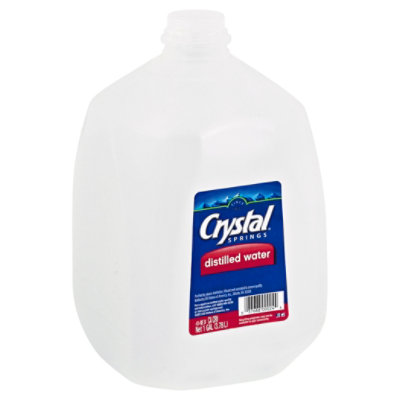 Crystal Springs Distilled Water - Gallon