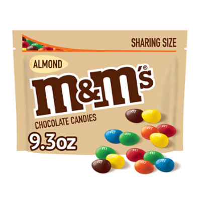 M&M'S Almond Milk Chocolate Candy Sharing Size Bag - 9.3 Oz