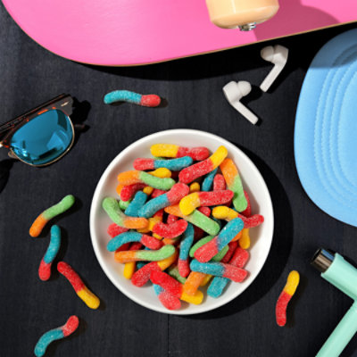 Trolli Sour Brite Crawlers Fruit Flavors Gummy Worms - 7.2 Oz - Image 4