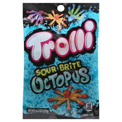 Trolli Sour Brite Octopus Pg - 6.3 Oz