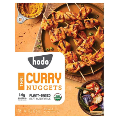 Hodo Nuggets Thai Curry Org - 8 Oz