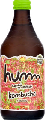 Humm Kombucha Organic Hopped Grapefruit - 14 Fl. Oz. - Image 2