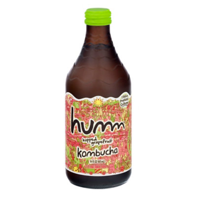 Humm Kombucha Organic Hopped Grapefruit - 14 Fl. Oz.