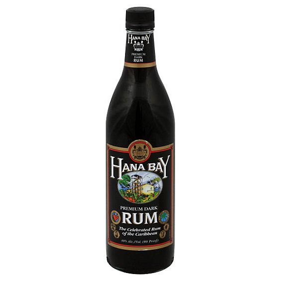 Hana Bay Rum Dark Black - 750 Ml