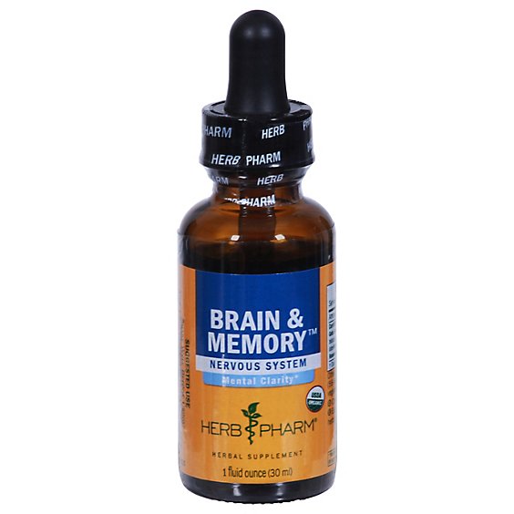 Herb Pharm Brain And Memory - 1 Fl. Oz.