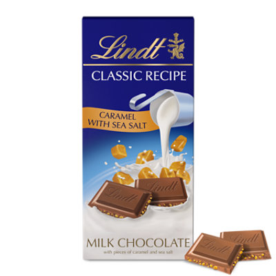 Lindt Classic Cllasic With Sea Salt - 4.4 Oz