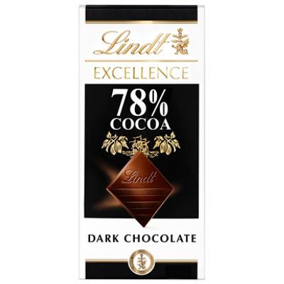 Lindt EXCELLENCE 78% Cocoa Dark Chocolate Candy Bar - 3.5 Oz - Image 1