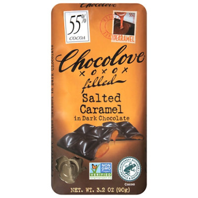 Chocolove Bar Dc Salted C - Each