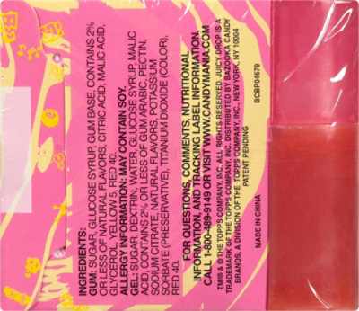 Topps Juicy Drop Gum Apple - 2.5 Oz - Image 5