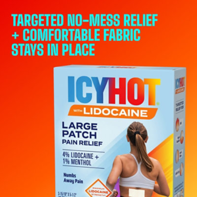 Icy Hot Pain Patch W/Lidoc - 5 Count - Image 7
