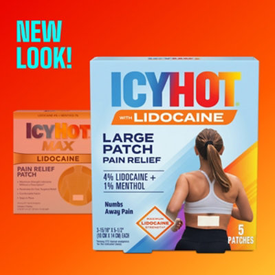 Icy Hot Pain Patch W/Lidoc - 5 Count - Image 3