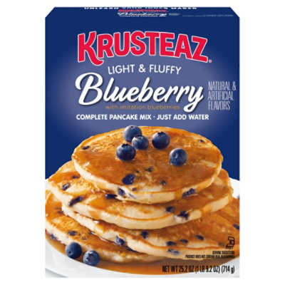 Krusteaz Blueberry Pancake Mix - 25.2 Oz - Image 1