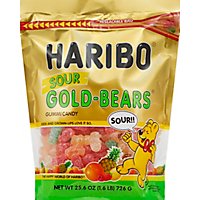 Haribo Gold-Bears Gummy Candy Sour - 25.6 Oz - Image 2