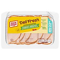 Oscar Mayer Deli Fresh Oven Roasted Turkey Breast Sliced Deli Lunch Meat Mega Pack Tray - 22 Oz - Image 5