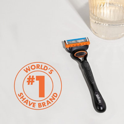 Gillette Fusion5 Mens Razor Handle + 2 Blade Refills - Each - Image 8