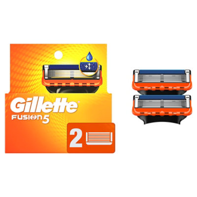 Gillette Fusion5 Mens Razor Blade Refills - 2 Count