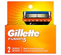 Gillette Fusion5 Mens Razor Blade Refills - 2 Count