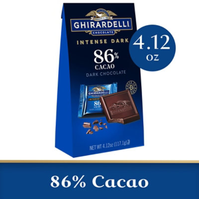 Ghirardelli Intense Dark 86% Cacao Chocolate Squares - 4.12 Oz - Image 1