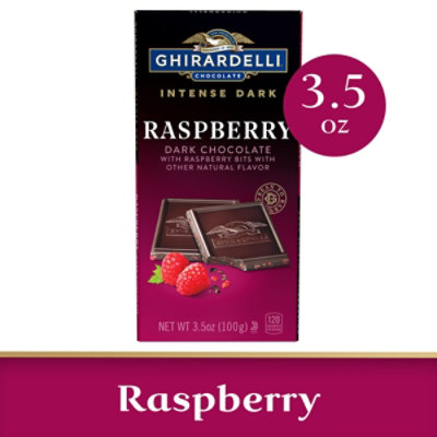 Ghirardelli Intense Dark Raspberry Radiance Chocolate Bar - 3.5 Oz - Image 1