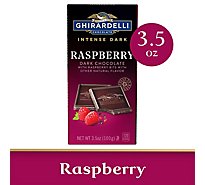 Ghirardelli Intense Dark Raspberry Radiance Chocolate Bar - 3.5 Oz