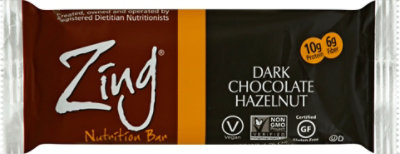 Zing Bars Bar Dark Choc Hazelnut Gf - 1.76 Oz - Image 2