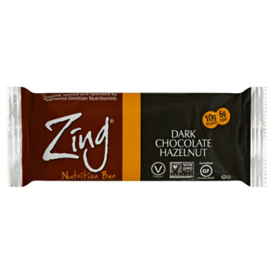 Zing Bars Bar Dark Choc Hazelnut Gf - 1.76 Oz - Image 1