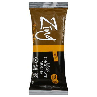 Zing Bars Bar Drk Choc Mocha - 1.76 Oz