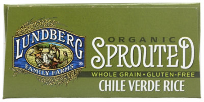 Lundberg Organic Sprouted Rice Whole Grain Chile Verde - 6 Oz - Image 5