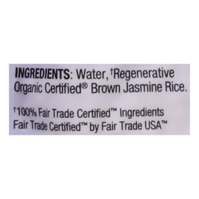 Lundberg Family Farms Regenerative Organic Certified Brown Jasmine 90-Second Rice - 8 Oz - Image 6