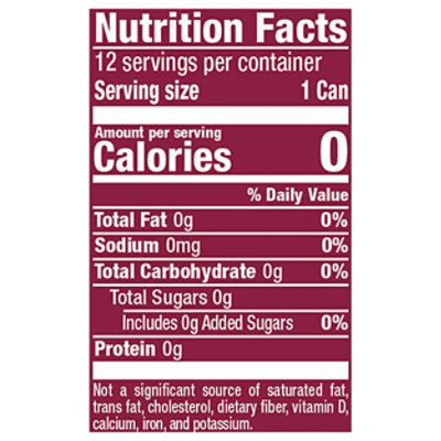 Canada Dry Pomegranate Cherry Sparkling Seltzer Water In Can - 12-12 Fl. Oz. - Image 3