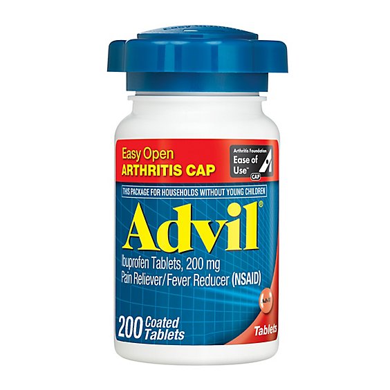 Advil Ibuprofen Tabs Eo - 200 Count