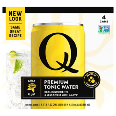 Q Mixers Premium Tonic Water - 4 - 7.5 Oz - Image 2