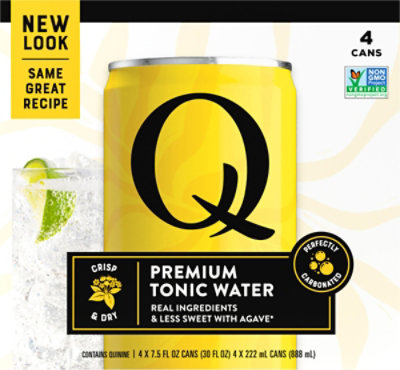 Q Mixers Tonic Water - 4-7.5 Fl. Oz. - Image 7