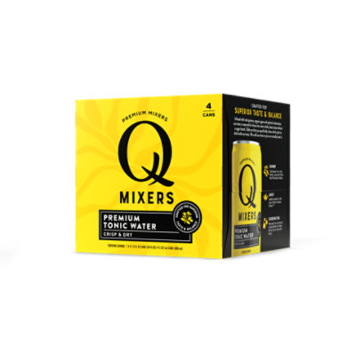 Q Mixers Premium Tonic Water - 4 - 7.5 Oz - Image 1