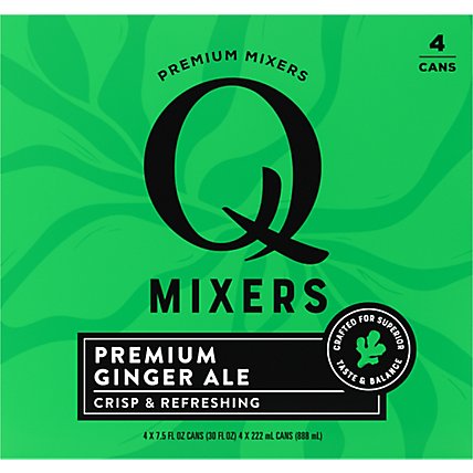 Q Mixers Ginger Ale - 4-7.5 Fl. Oz.