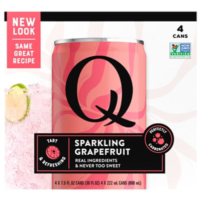 Q Mixers Premium Sparkling Grapefruit - 4 - 7.5 Oz - Image 2