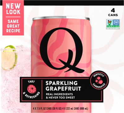 Q Mixers Premium Sparkling Grapefruit - 4 - 7.5 Oz - Image 6