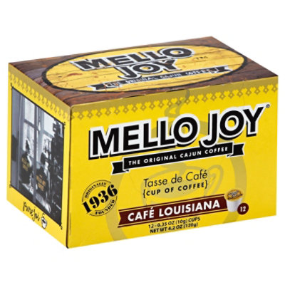 Mello Joy Coffee Single-Serve Cups Cafe Louisiana - 12-0.35 Oz