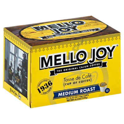 Mello Joy Coffee Single-Serve Cups Medium Roast - 12-0.35 Oz
