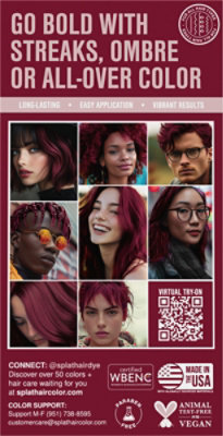 Splat Crimson Obsession Hair Color Kit - Each - Image 4