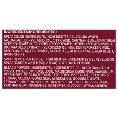 Splat Crimson Obsession Hair Color Kit - Each - Image 3