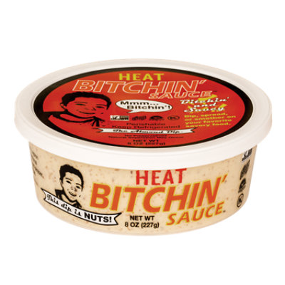 Bitchin' Sauce Heat The Almond Dip - 8 Oz - Image 1