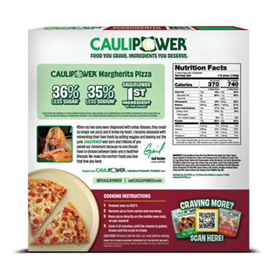 CAULIPOWER Margherita Frozen Pizza - 11.6 Oz - Image 6