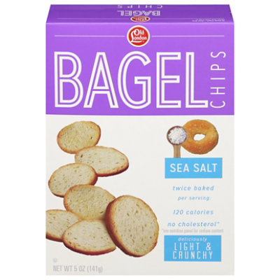 Old London Bagel Chips Sea Salt Oz jewelosco