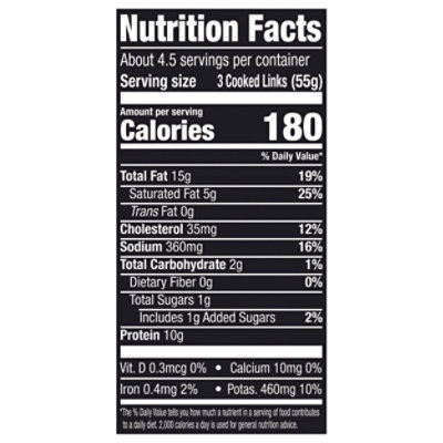 Smithfield Hometown Original Breakfast Sausage Link - 12 Oz - Image 3