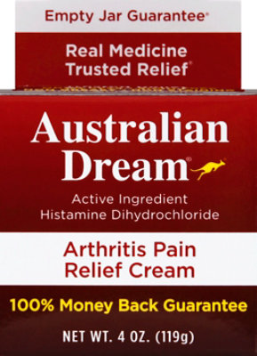 Australian Dream Pain Relief Cream Arthritis - 4 Oz - Image 2