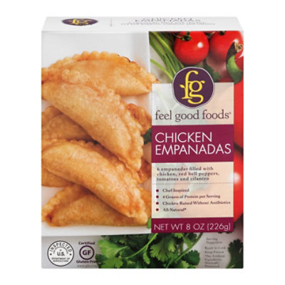 Feel Good Foods Empanadas Chicken - 8 Oz - Image 3