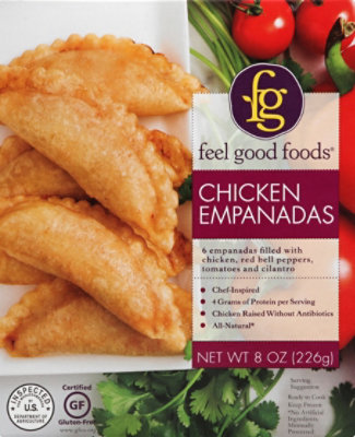Feel Good Foods Empanadas Chicken - 8 Oz - Image 2