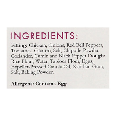 Feel Good Foods Empanadas Chicken - 8 Oz - Image 5